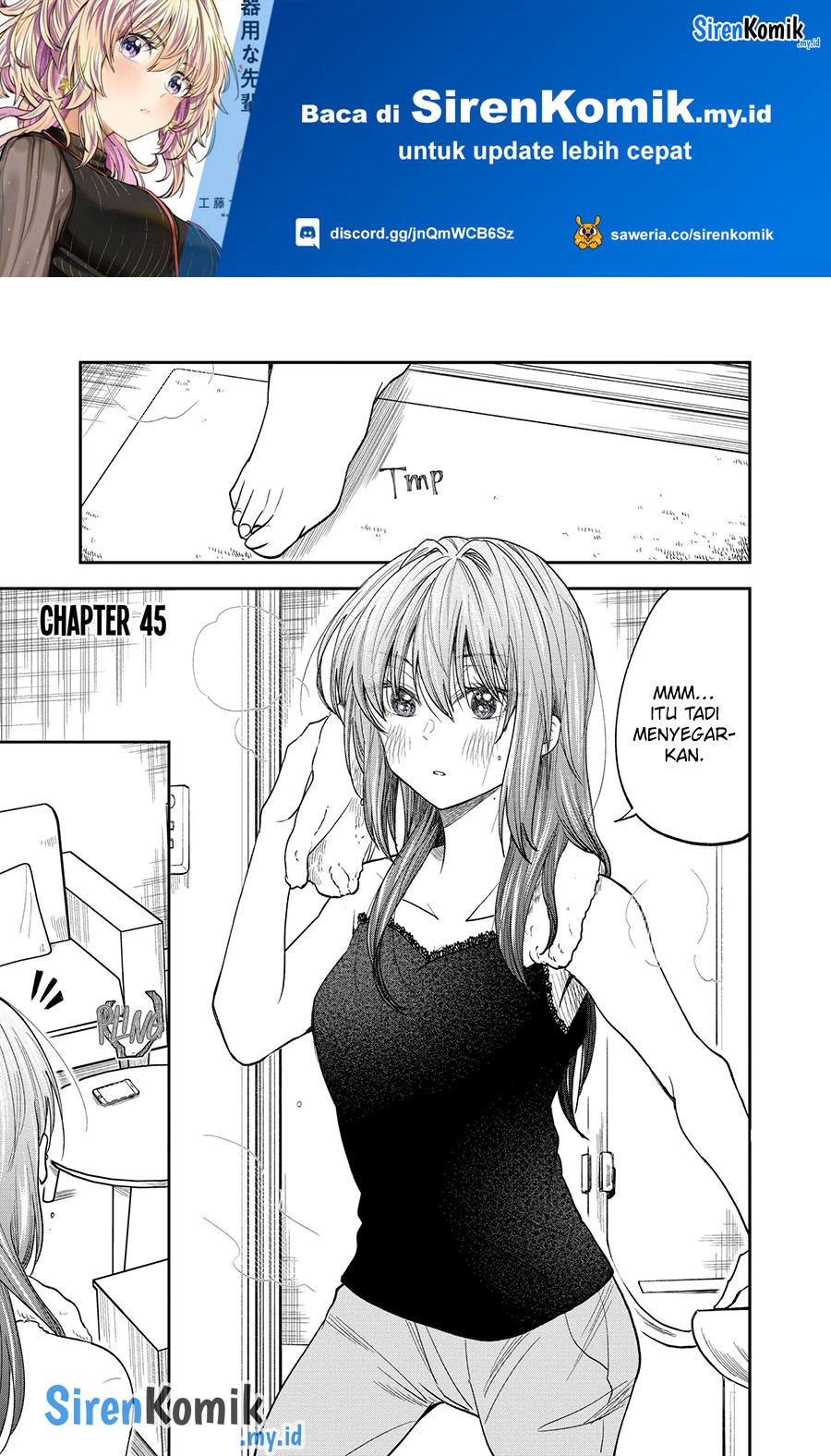 Awkward Senpai Serialization Chapter 45 Gambar 2
